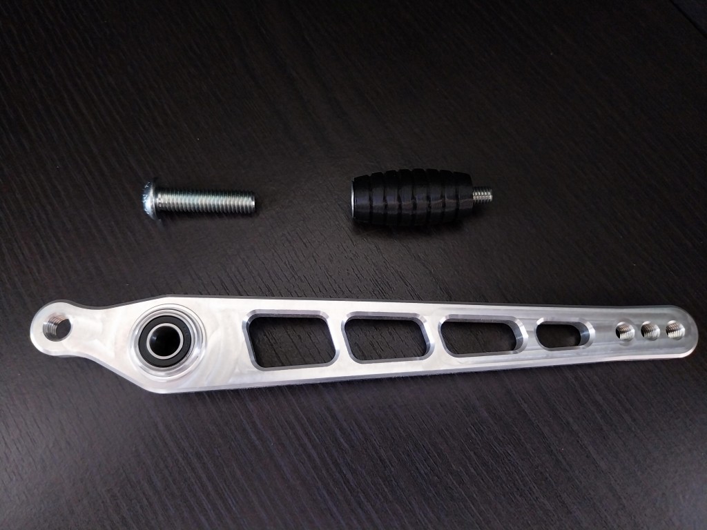 Pédale de frein R7 (2021 et +) taillée dans la masse A2Performance