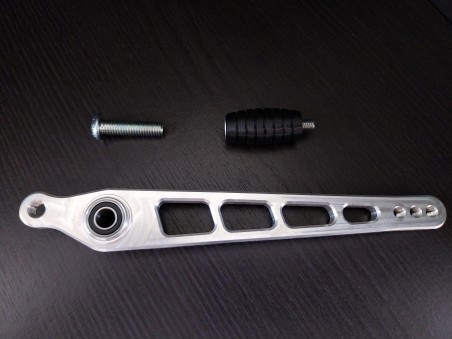 Pédale de frein R7 (2021 et +) taillée dans la masse A2Performance